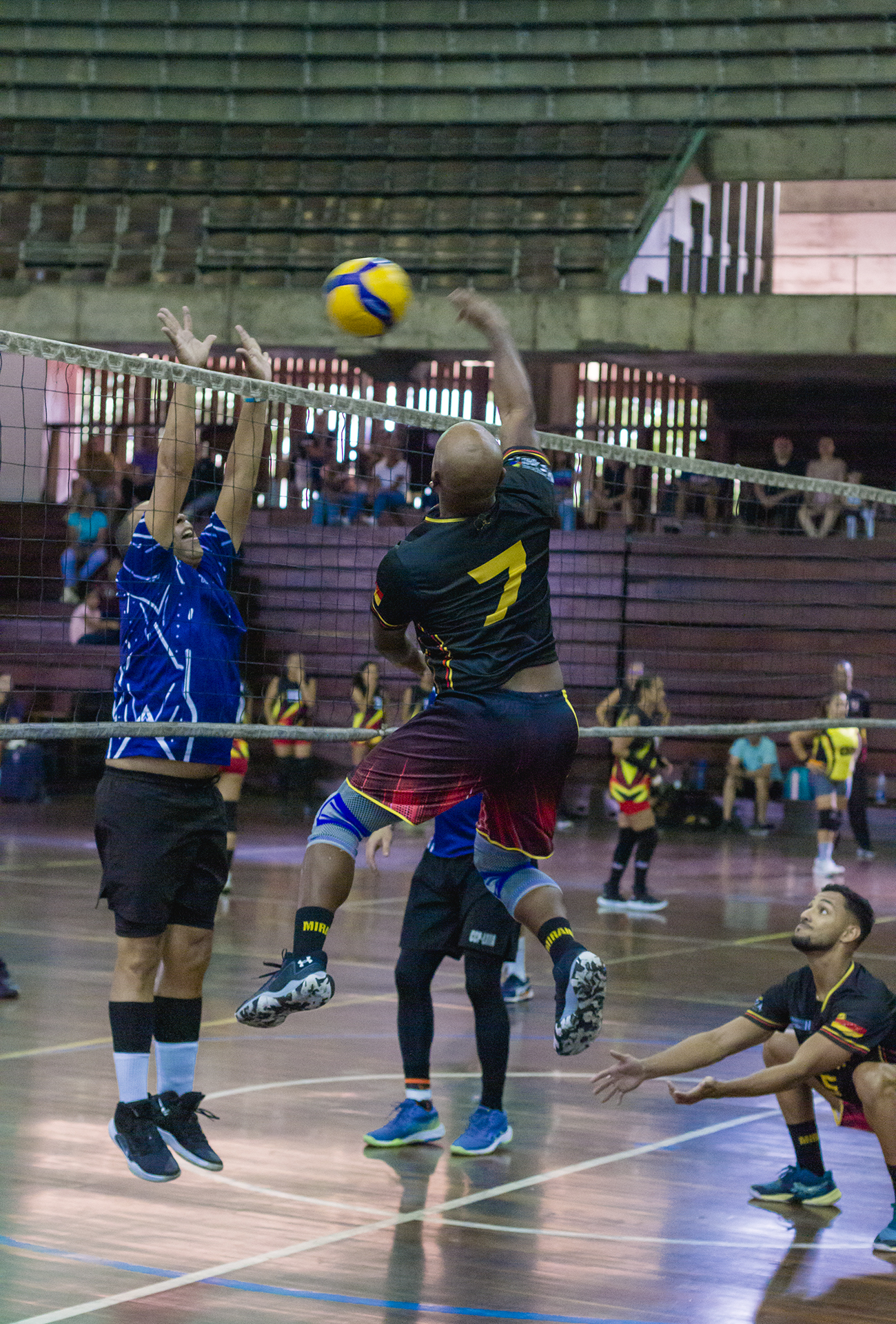 Competencia de voleibol gremial